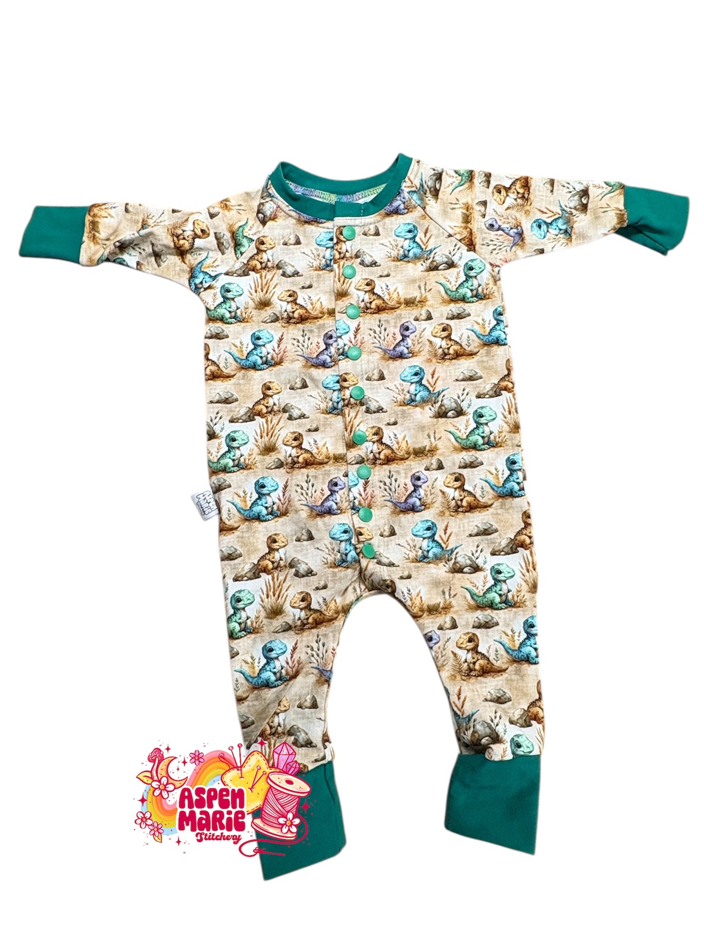 Size 6-9m Dino Romper