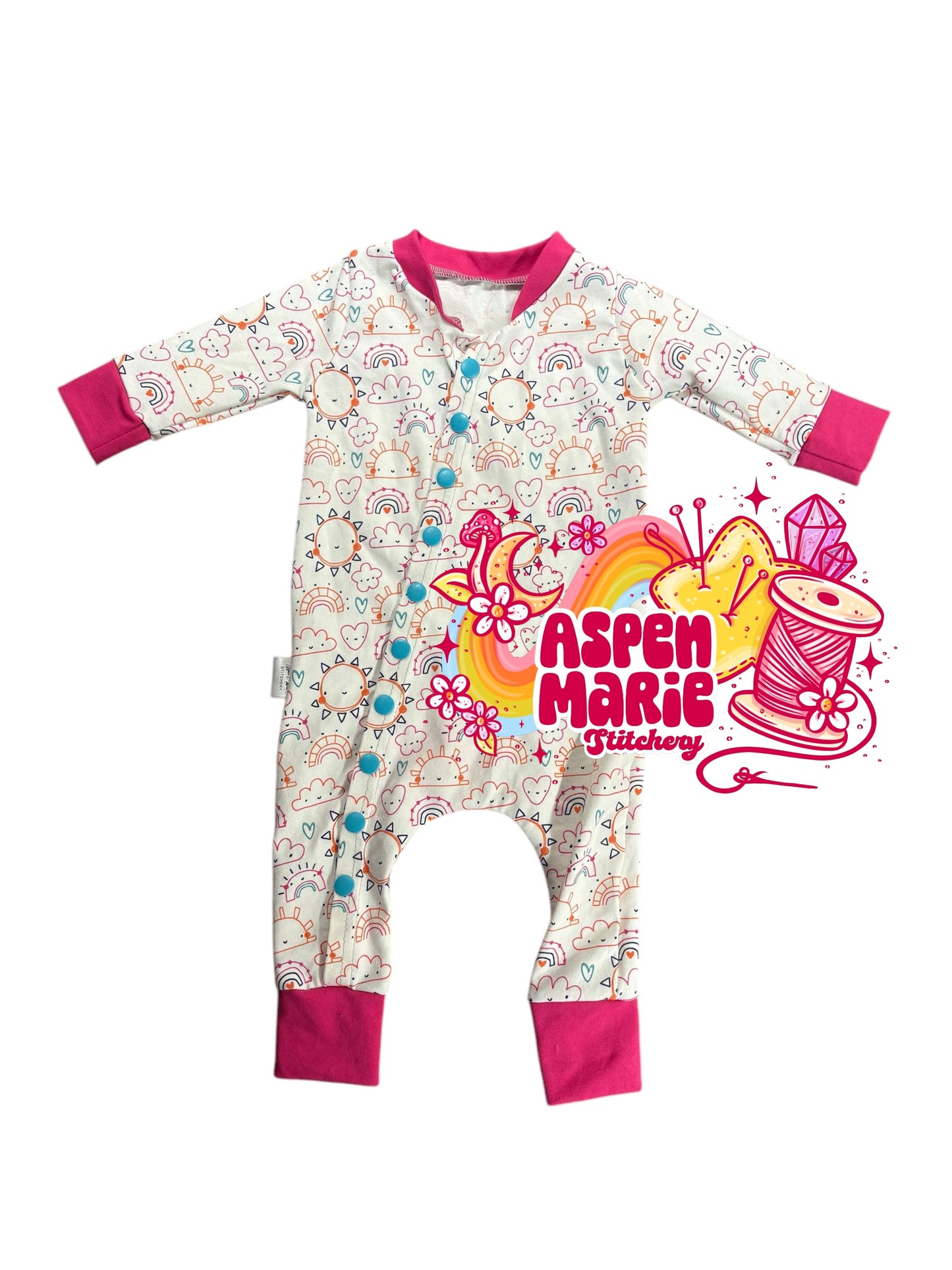 Size 3-6m Sun Snap Sleeper