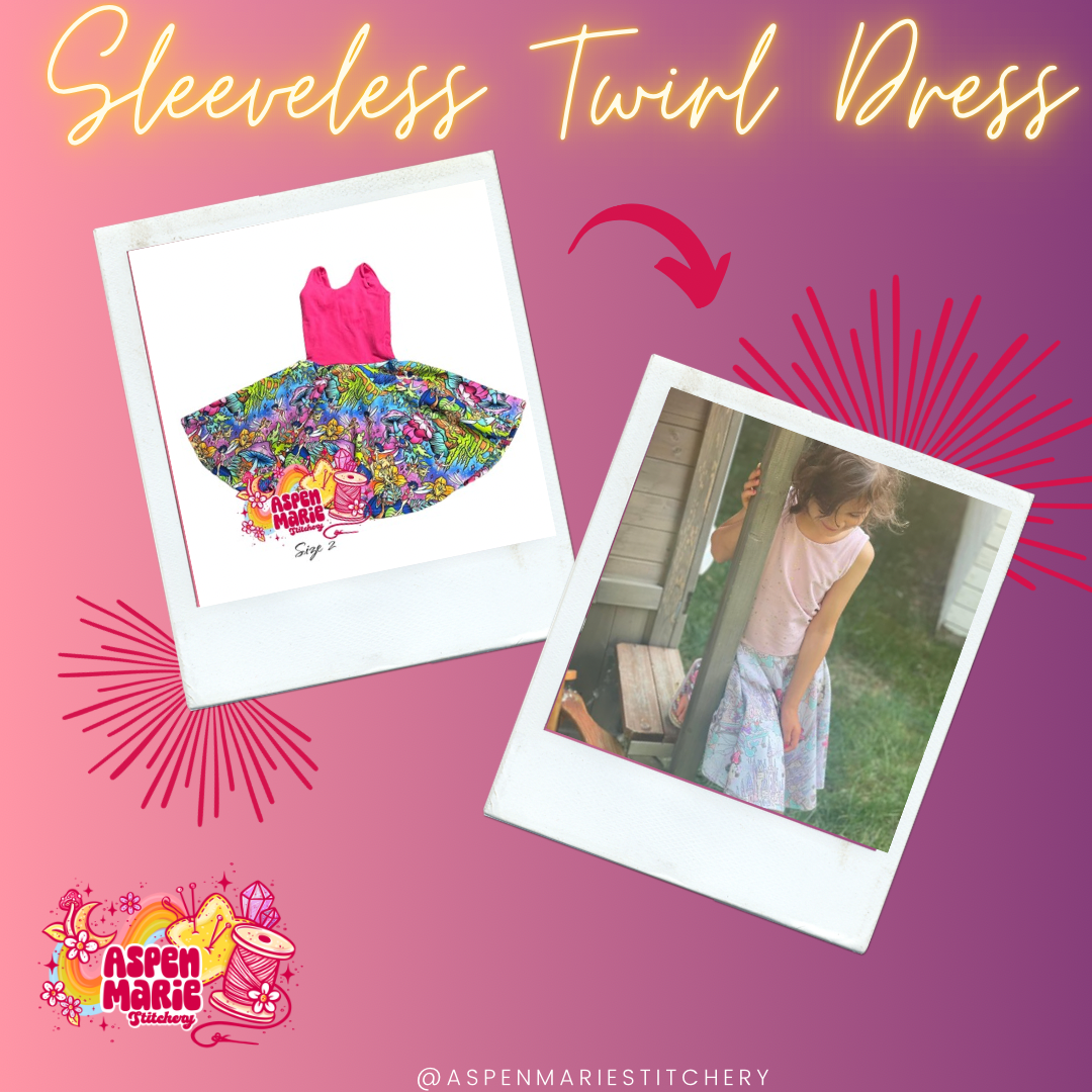 Custom Order - Sleeveless Twirl Dress