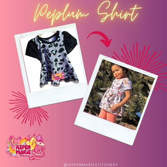 Custom Order - Peplum Shirt