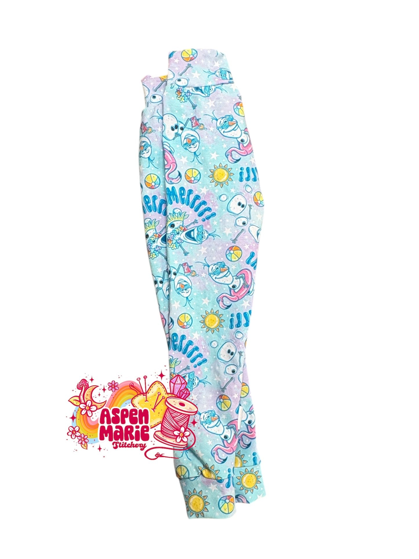 Size 3 Snowman Leggings