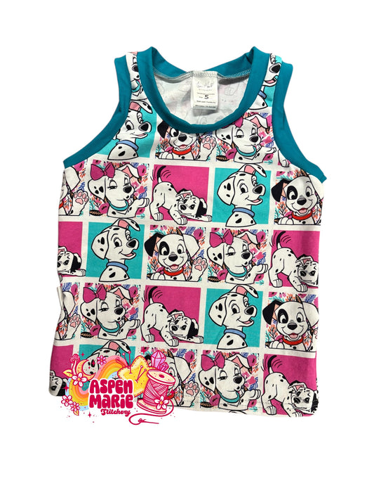 Size 5 Dalmation Tank