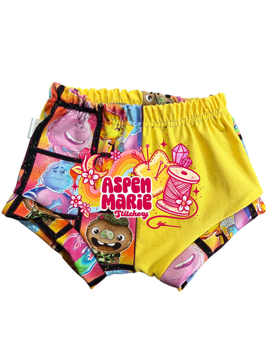 Size 3 Elemental Shorties