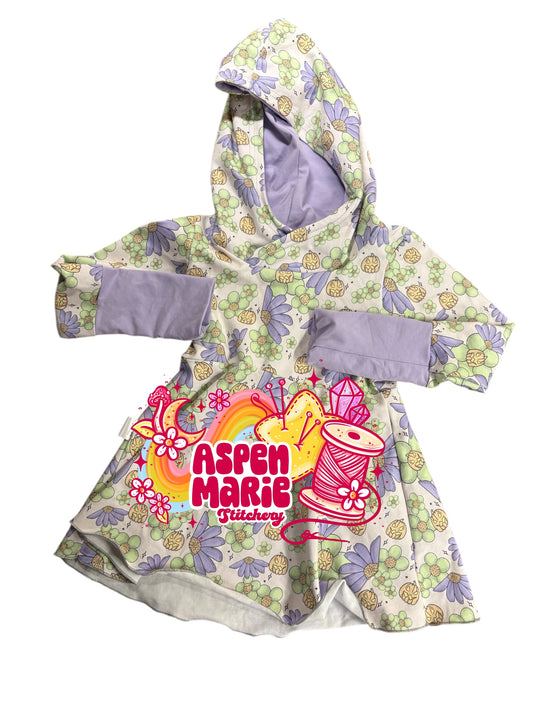 Size 3-6 Halloween Hooded Peplum