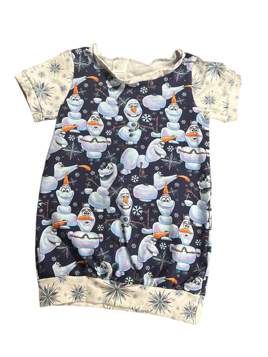 Size 3-6 Snowman Crew