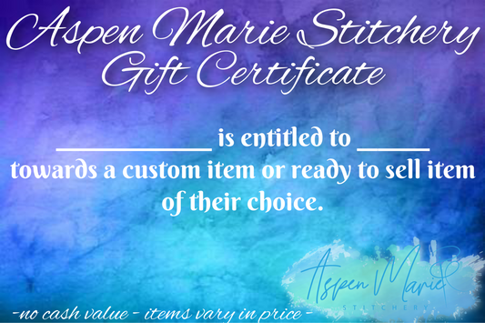 Gift Certificates